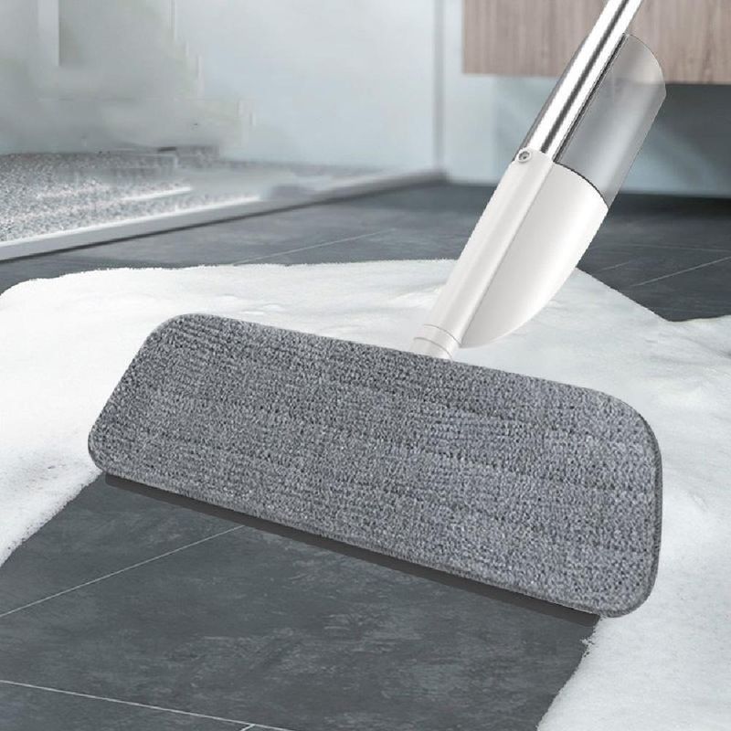 Rodo Mop Spray Esfregao 3 Em 1 Limpa Seca Inox