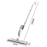 Rodo Mop Spray Esfregao 3 Em 1 Limpa Seca Inox