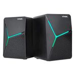 Caixa de som gamer star 6w 20 led rainbow vinik
