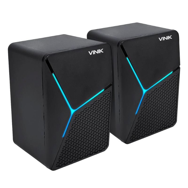 Caixa de som gamer star 6w 20 led rainbow vinik