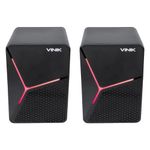 Caixa de som gamer star 6w 20 led rainbow vinik