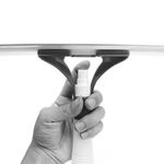 Rodo Limpa Vidros Com Spray Mop Limpador Borrifador Janelas Box Sacadas Rodinho 2 Em 1 Limpa E Seca