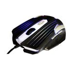 Mouse ótico Gamer C3tech Mg-11bsi Preto E Prata