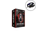 Mouse ótico Gamer C3tech Mg-11bsi Preto E Prata