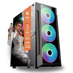 Pc Gamer Amd Ryzen 5 4600g, 16gb Ram, Radeon Vega 7, Ssd 480gb, Fonte 200w + Kit Gamer Completo