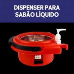 Mop Esfregão Profissional Balde 13l Inox Sistema Giratório