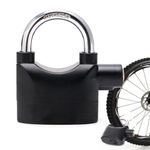 Cadeado Sonoro Com Alarme 110db Sonoro Moto Bicicleta Portão