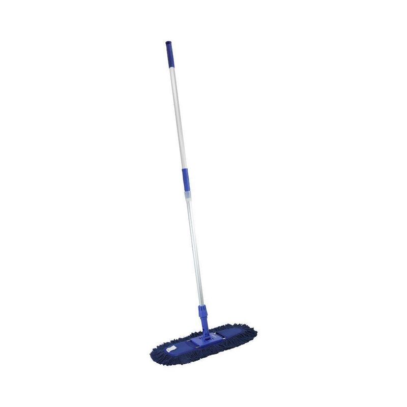 Conjunto Mop De Algodão 60cm Com Cabo Telescópico De 1,40m E Refil