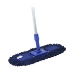 Conjunto Mop De Algodão 60cm Com Cabo Telescópico De 1,40m E Refil