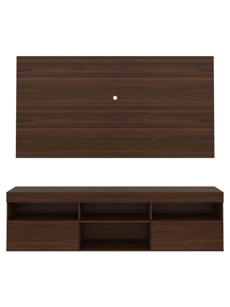 Painel até 65" com Rack Suspenso Flórida Multimóveis
