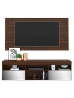 Painel até 65" com Rack Suspenso Espelho Multimóveis