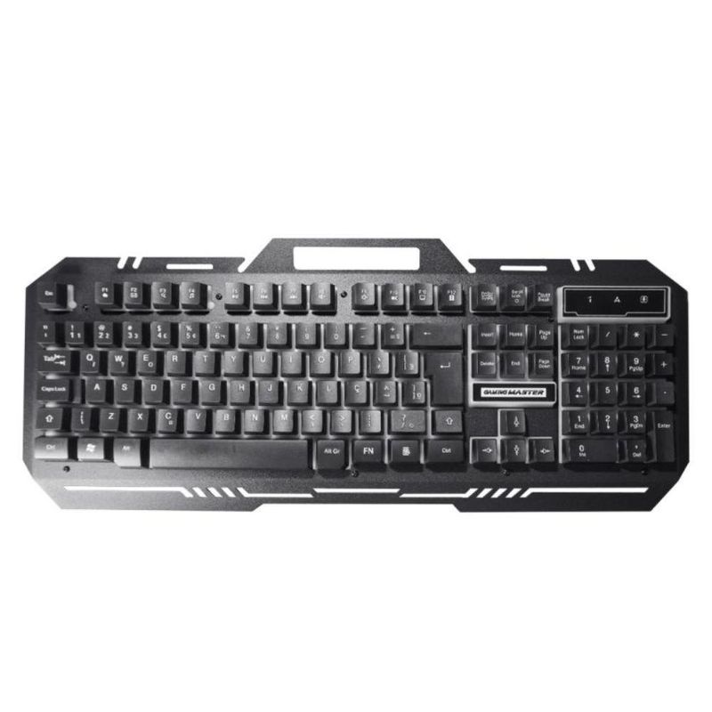 Teclado Gamer Led Rgb Usb Abnt2 Km-m712