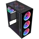 Gabinete Gamer Kmex Cg-a1tp Led Rgb