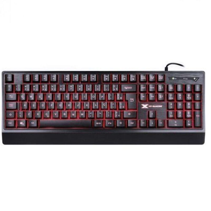 Teclado Usb Gamer Vinik Defender Gt300 Led Rgb