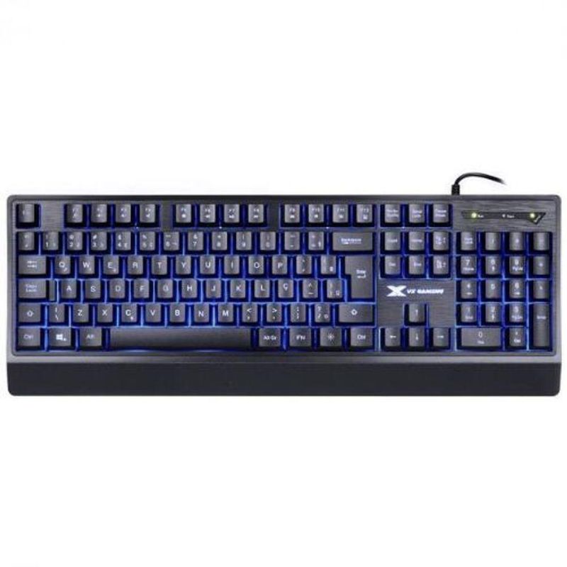 Teclado Usb Gamer Vinik Defender Gt300 Led Rgb