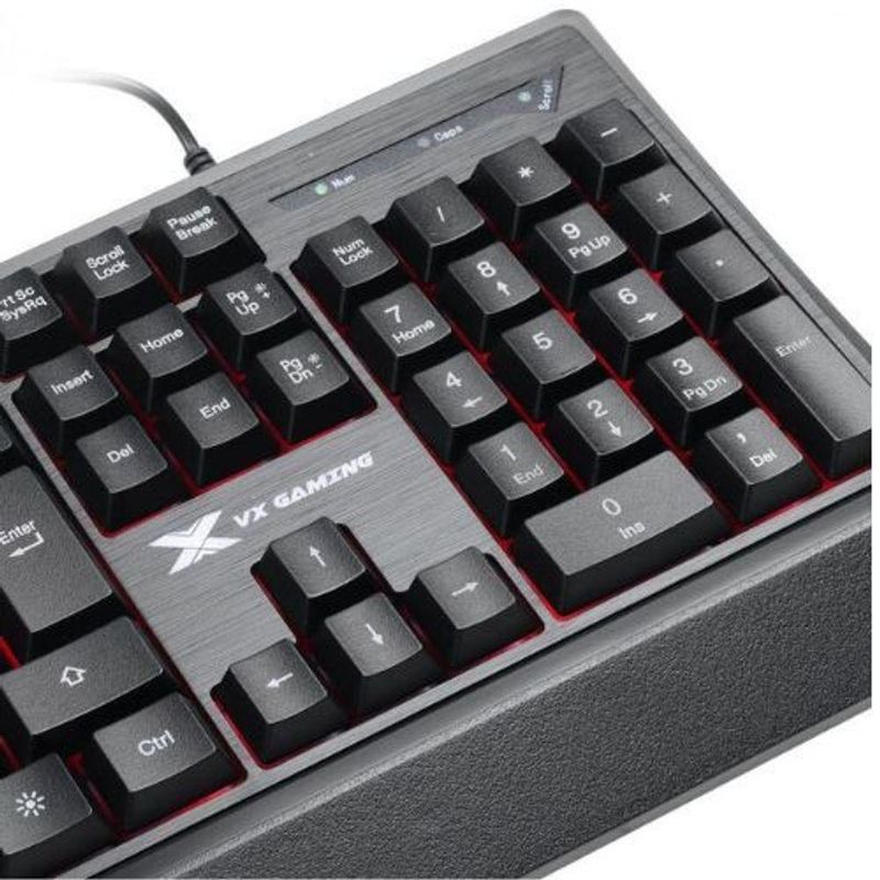 Teclado Usb Gamer Vinik Defender Gt300 Led Rgb