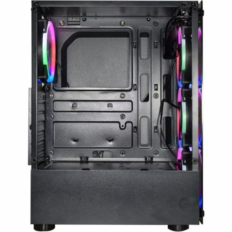 Gabinete Gamer Kmex Cg-10w5 Led 3 Fans