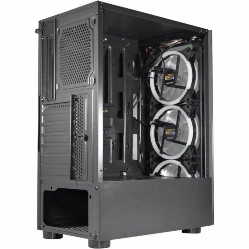 Gabinete Gamer Kmex Cg-10w5 Led 3 Fans