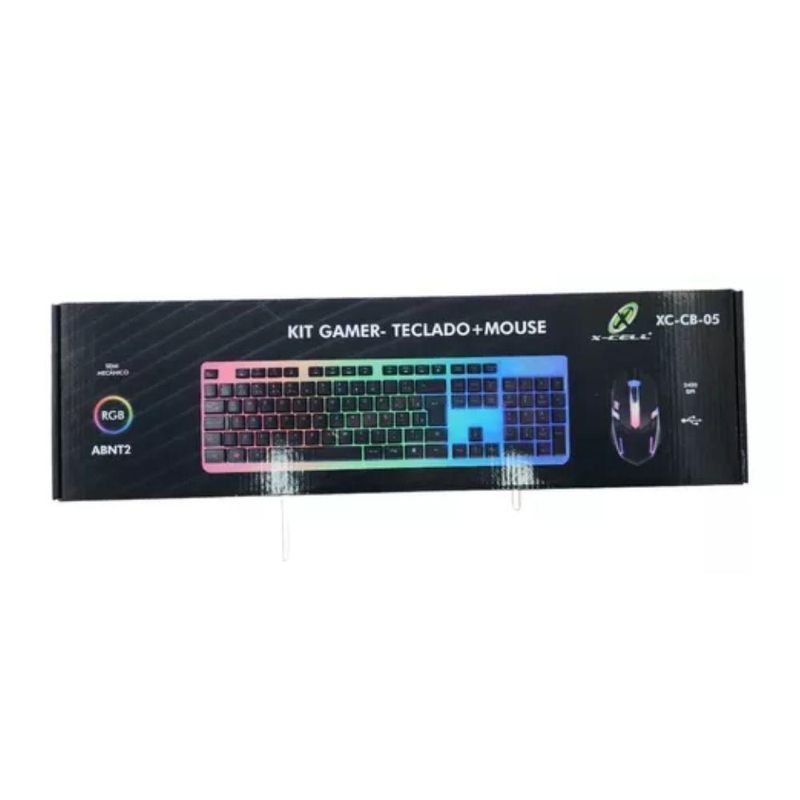 Kit Teclado + Mouse Gamer Xc-cb-05