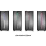 Gabinete Gamer Demon Ii K-mex Gm-06w5 Preto Sem Fonte