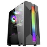 Gabinete Gamer Kmex Cg-01a9 Led Rgb - Bifrost Vi