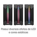 Gabinete Gamer Kmex Cg-01a9 Led Rgb - Bifrost Vi