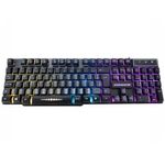 Teclado Gamer Semi Mecânico Led Usb Abnt2 Km-52 Rgb