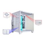 Gabinete Gamer Aquário White Cg-w830 Atx