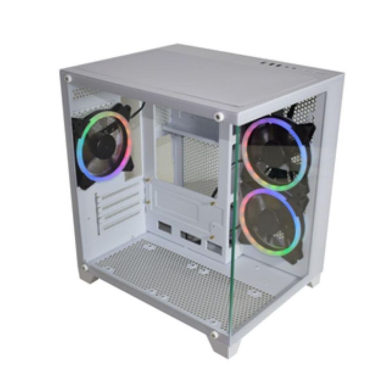 Gabinete Gamer Aquário White Cg-w830 Atx