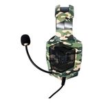 Fone Gamer Over ear C/Som Imersivo, Microfone Omnidirecional Headset Luz Led C/Fio
