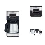 Cafeteira Elétrica Programável Black + Decker CM350G Gourmand Gris Painel Digital 900W Inox Preta 220V