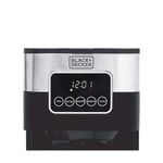 Cafeteira Elétrica Programável Black + Decker CM350G Gourmand Gris Painel Digital 900W Inox Preta 220V