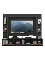 Rack Estante Painel Suporte Tv 65´´ Preto/Madeirado