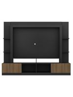 Rack Estante Painel Suporte Tv 65´´ Preto/Madeirado