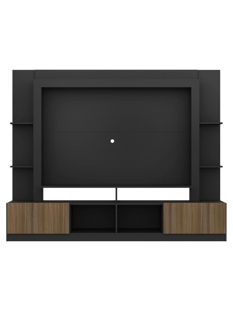 Rack Estante Painel Suporte Tv 65´´ Preto/Madeirado