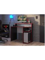 Mesa Gamer Com Suporte Para Cpu Multimóveis Cr25237 Preto Preto