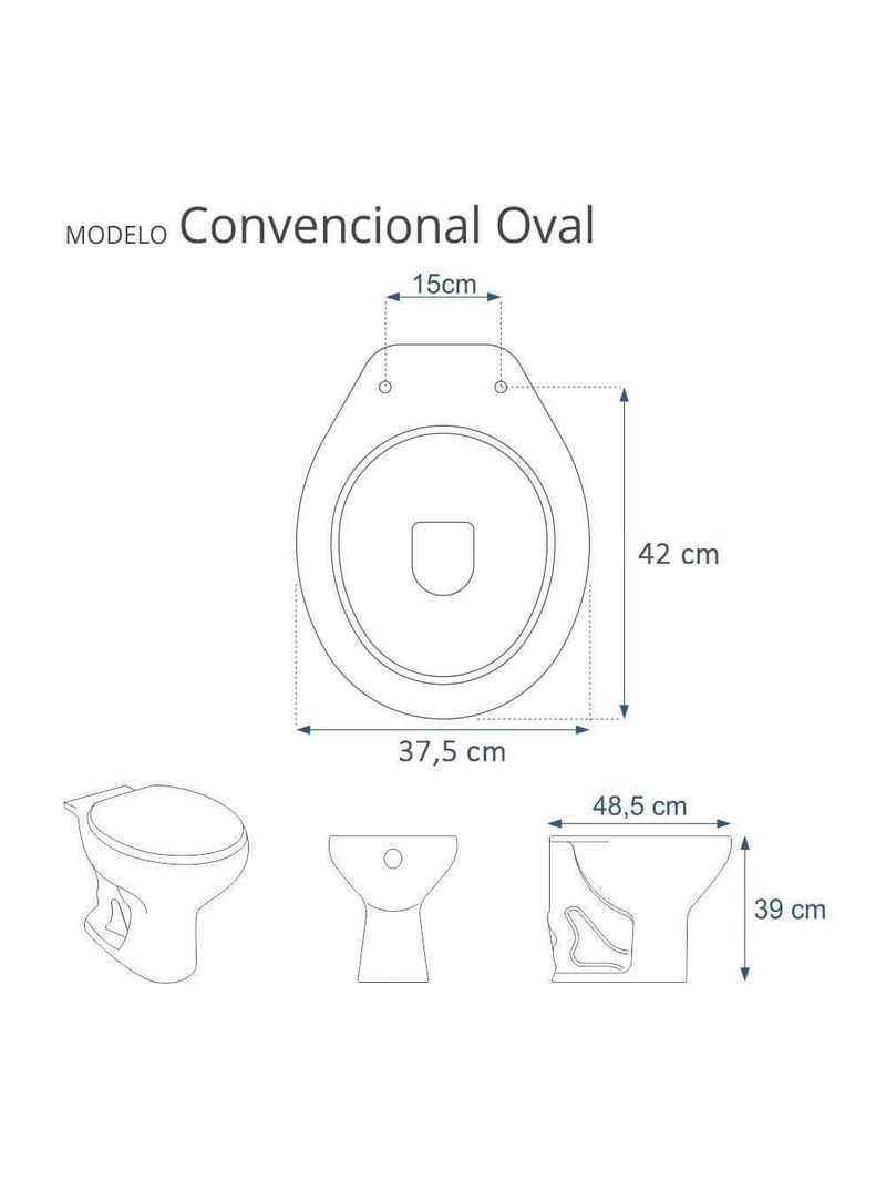 Assento Sanitario Convencional Palha (bege) Para Vaso Icasa
