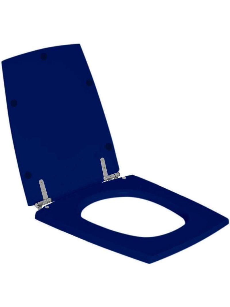Assento Sanitário Nuage Azul Navy Para Vaso Incepa