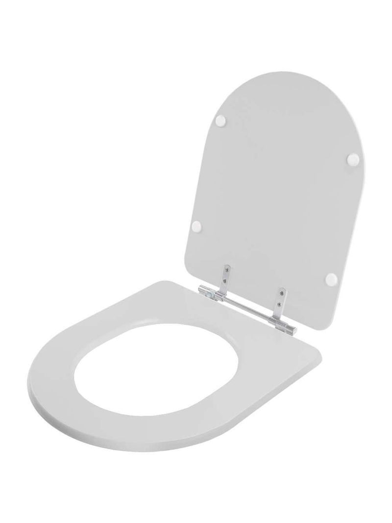 Assento Sanitário Firenze Cinza Claro Para Vaso Icasa