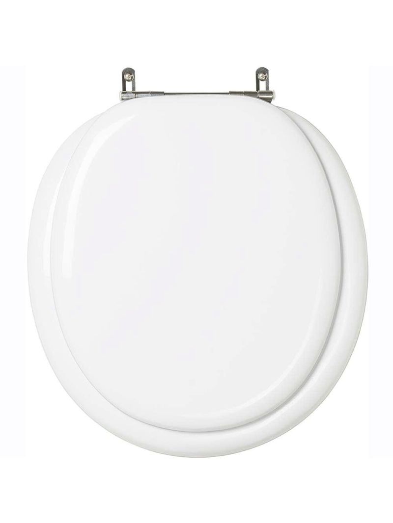 Assento Sanitario Almofadado Buzios Branco Para Vaso Hervy
