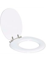 Assento Sanitario Almofadado Buzios Branco Para Vaso Hervy