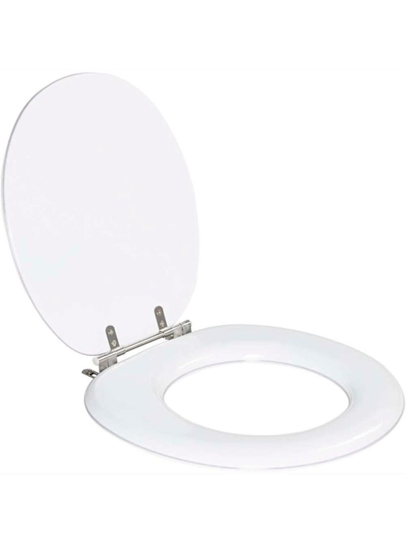 Assento Sanitario Almofadado Buzios Branco Para Vaso Hervy
