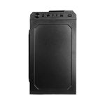 Gabinete Gamer Beam GGBACBK Mid Tower Micro ATX Mini ITX com Iluminação RGB Preto
