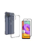 Capa Capinha Anti Shock Aribag E Pelicula Para Galaxy A22 4g