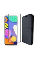 Capinha Carteira Para Galaxy A72 Flip + Pelicula Vidro 9d
