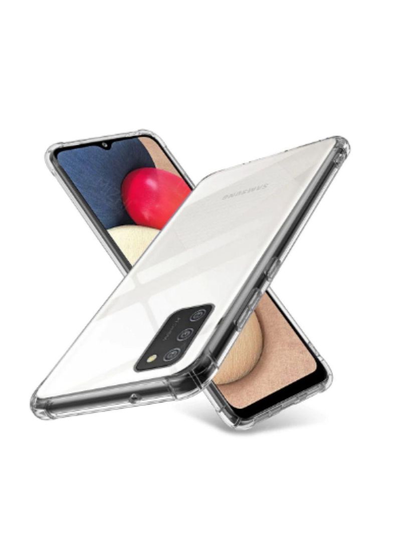 Capa Para Galaxy A02s Anti Shock Airbag Silicone Transparente