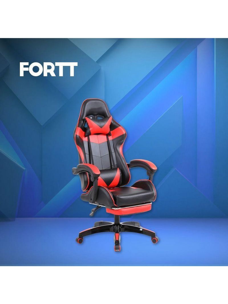 Cadeira Gamer Fortt Xiamen Vermelha - Cgf022-v