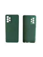 Capinha Para Galaxy A72 Protege Câmera Silicone Aveludada