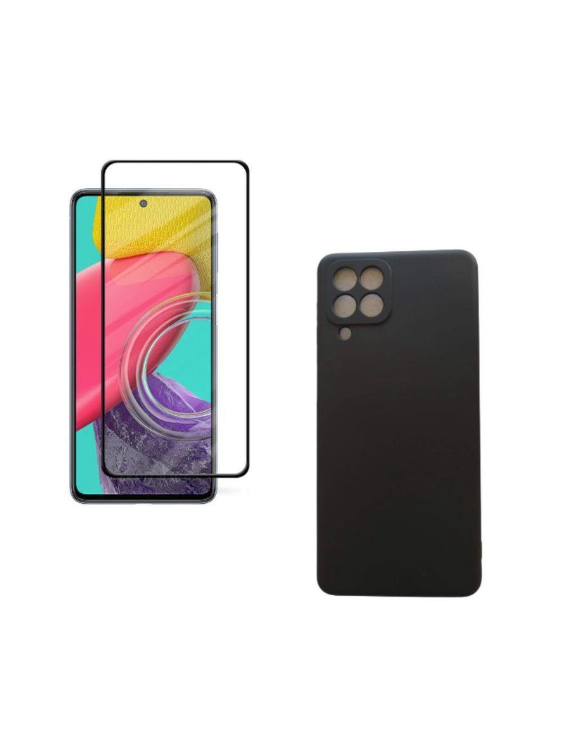 Capa Capinha Aveludada + Película 3d/9d Para Galaxy M53 5g