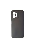Capa Capinha Silicone Aveludado Preto Para Redmi Note 12 4g